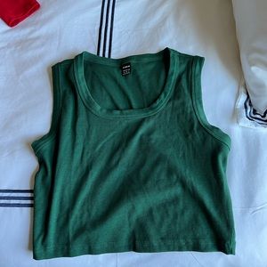 Shein viridian crop top. Médium